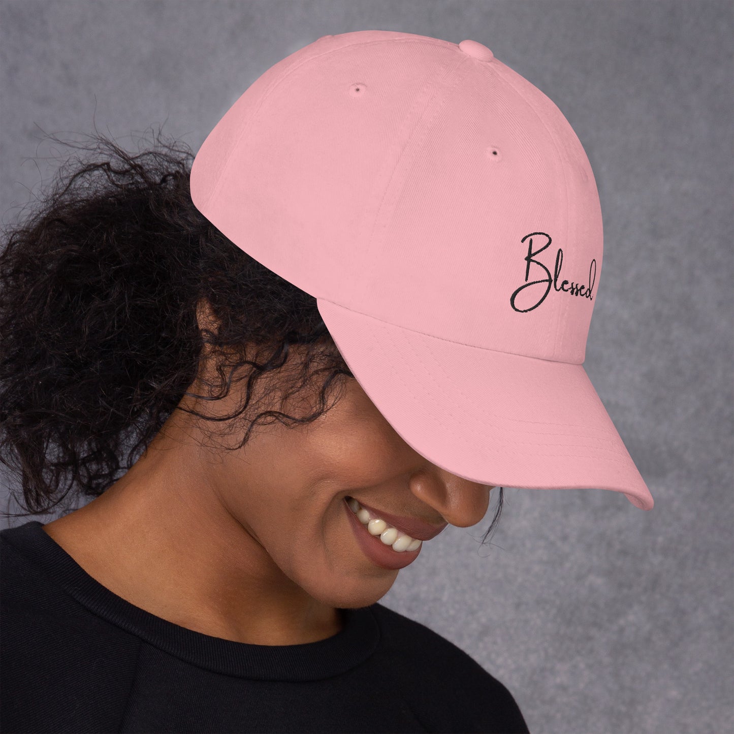 Blessed Hat – Faithful in Pink