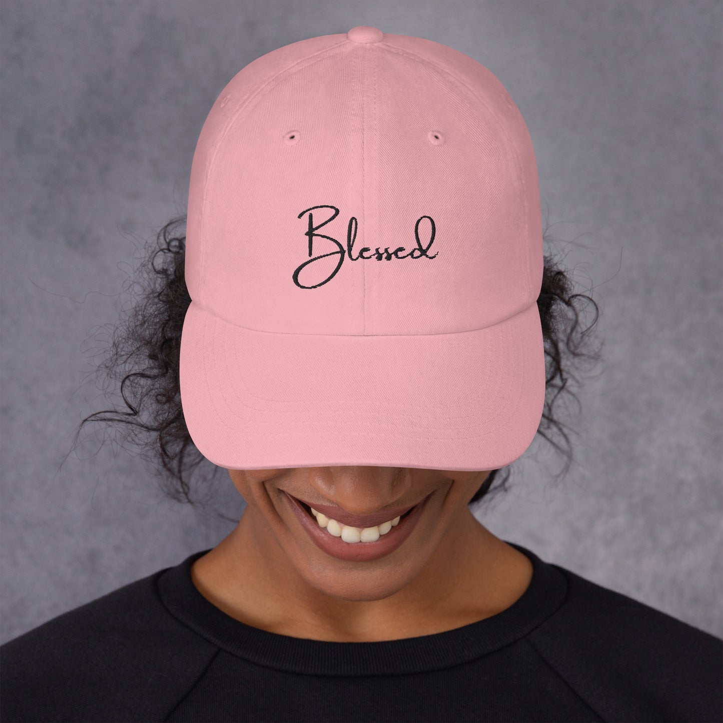Blessed Hat – Faithful in Pink