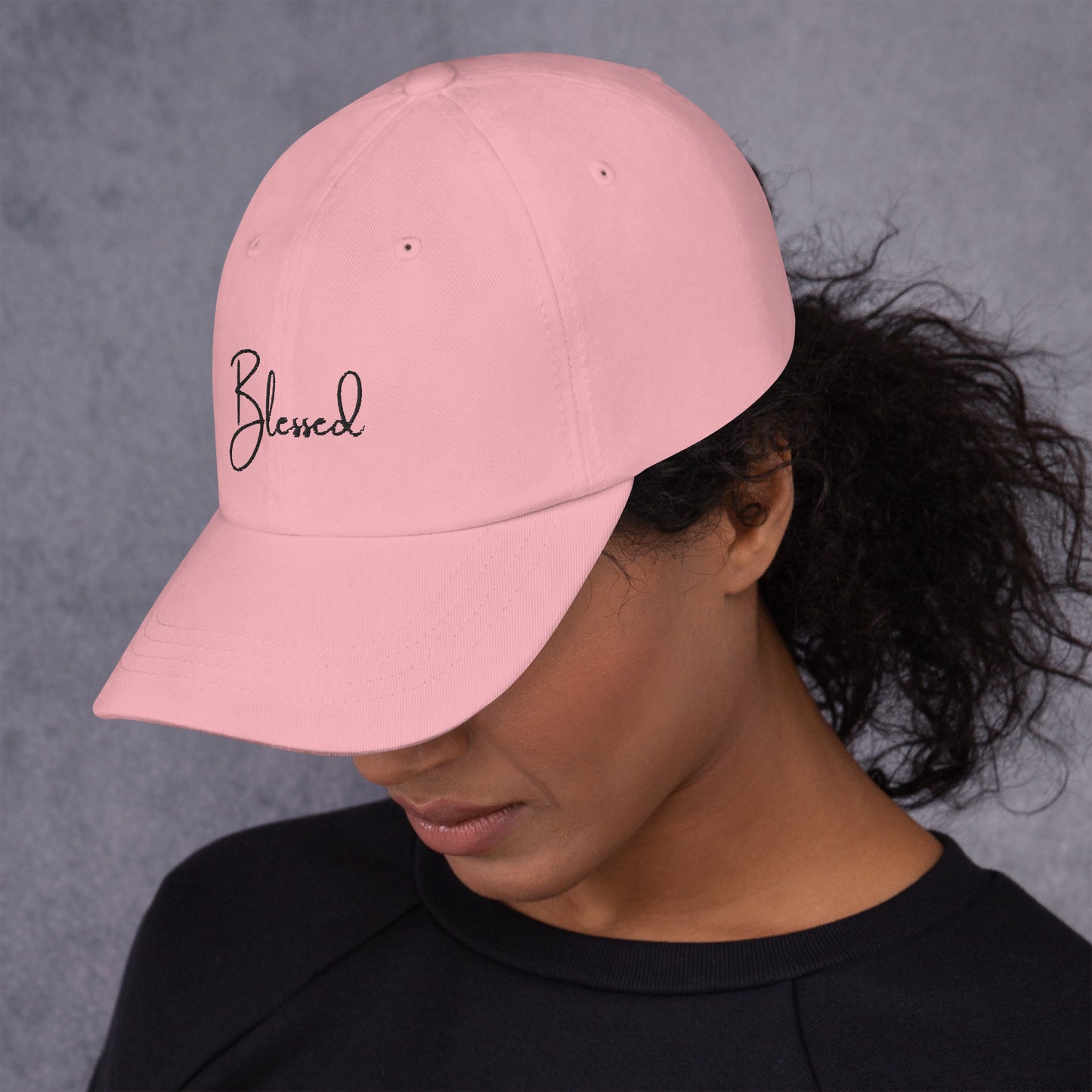 Blessed Hat – Faithful in Pink