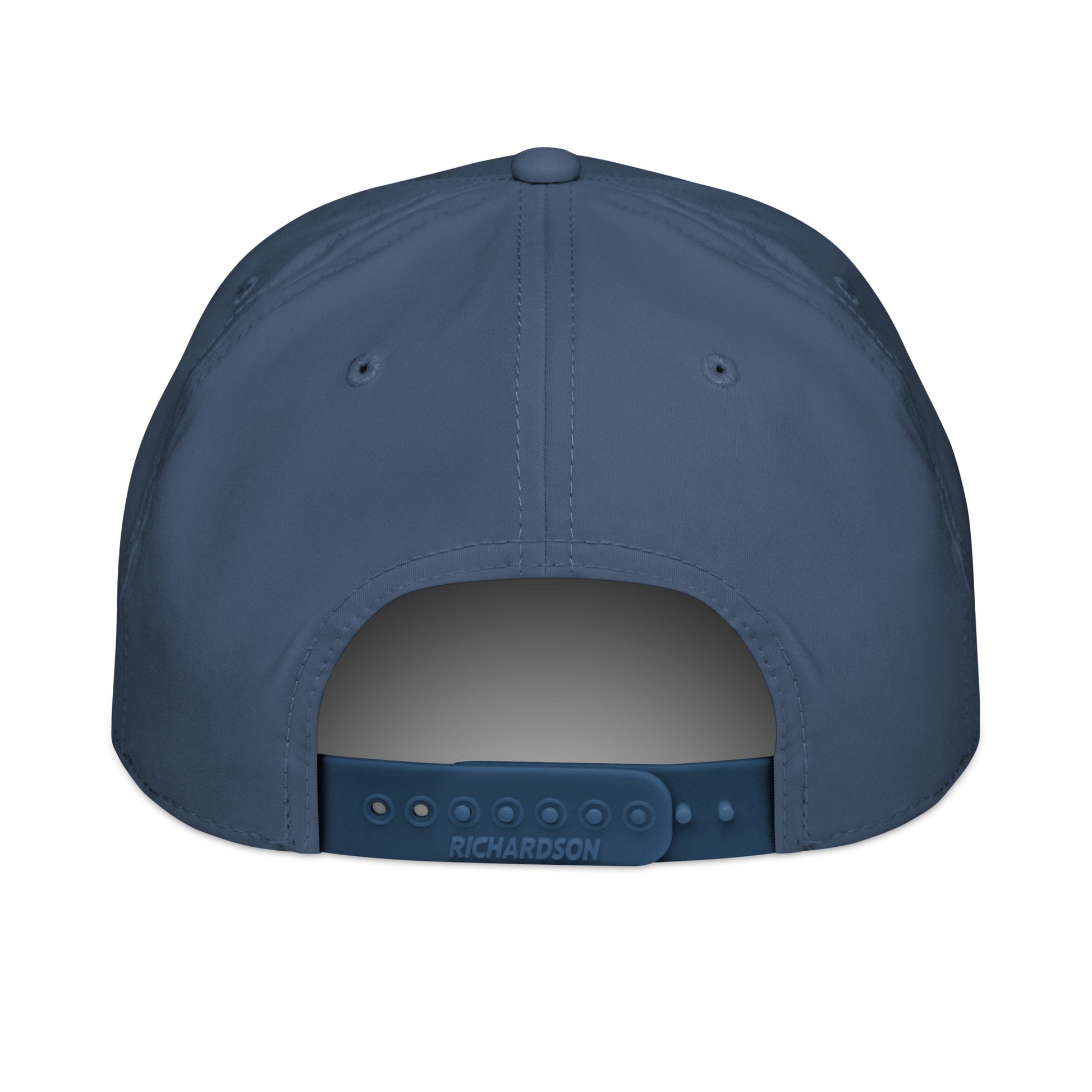 Back view of the Sea to Sea Rope Hat showing adjustable snapback closure.