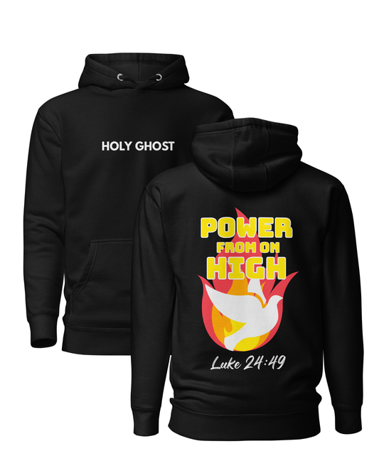 Holy Ghost – From Power on High Hoodie (Luke 24:49)