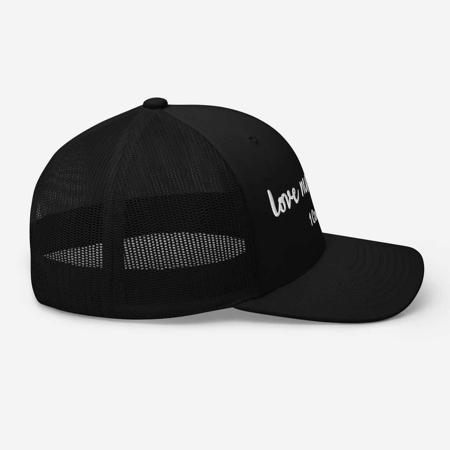 Love Never Fails Trucker Cap