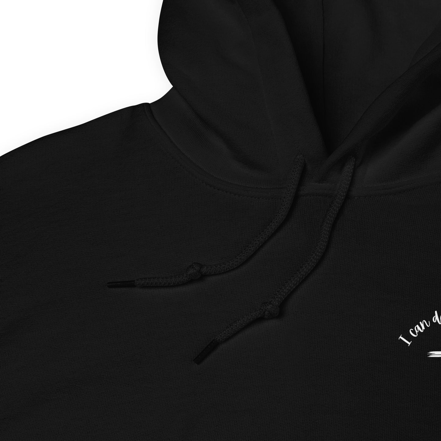 I Can Do All Things – Philippians 4:13 Embroidered Hoodie