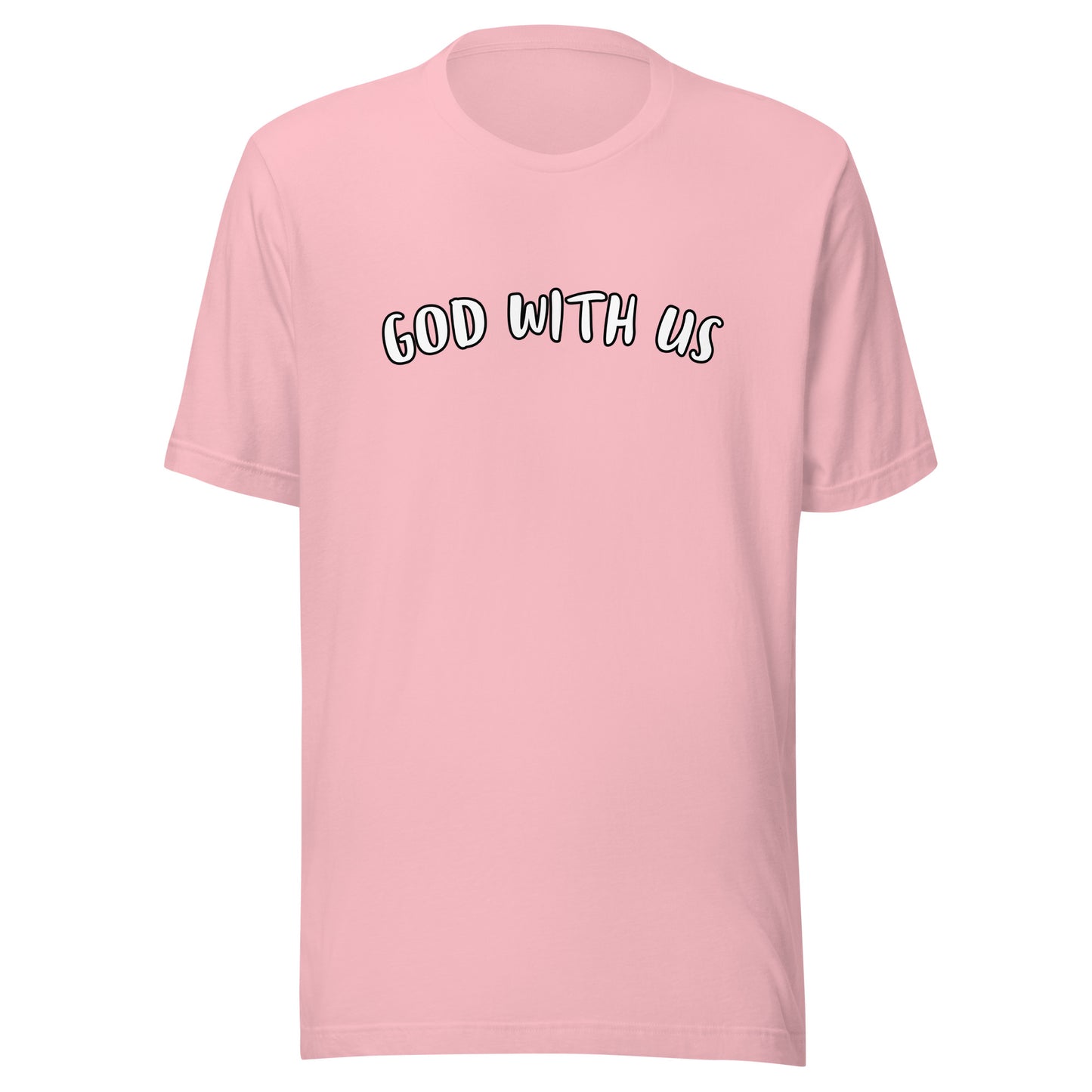 Faithful in Pink – God With Us Tee (Isaiah 7:14)