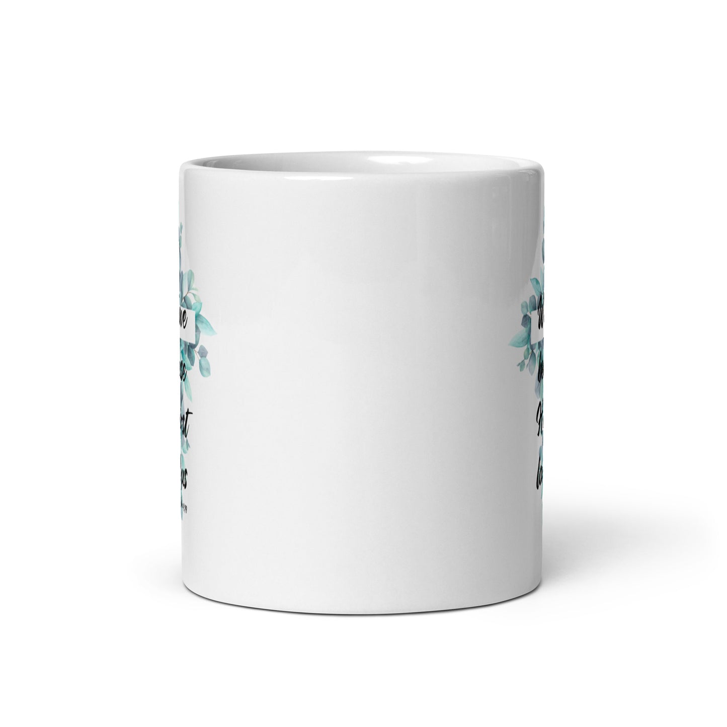 11oz Christian Mug – He Loves Us | 1 John 4:19