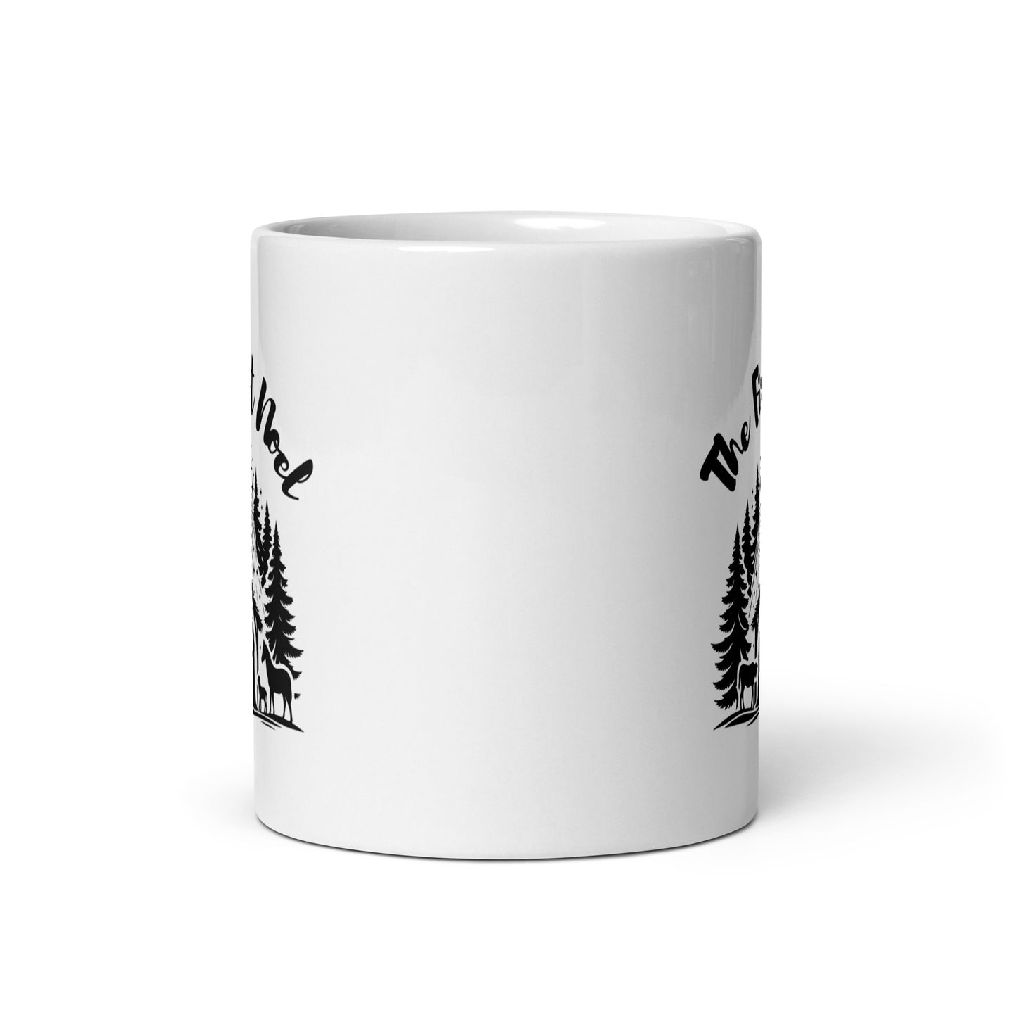 The First Noel Mug – 11 oz White Ceramic with Nativity Design